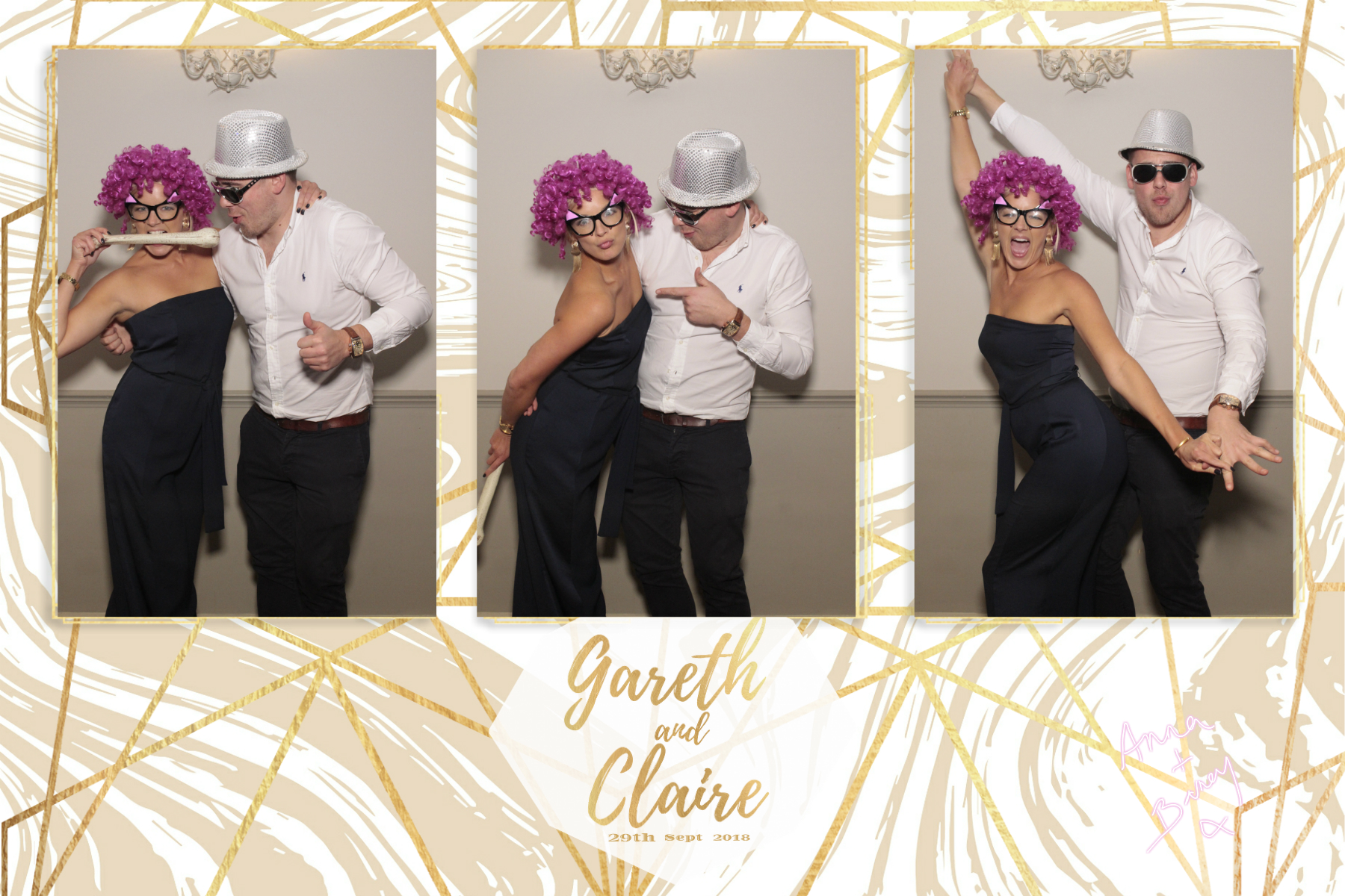 Claire & Gareth's Wedding | View more photos from the event at gallery.myphotoboothexperience.co.uk/u/MyPhotoBoothExperienceLtd/Claire-Gareths-Wedding